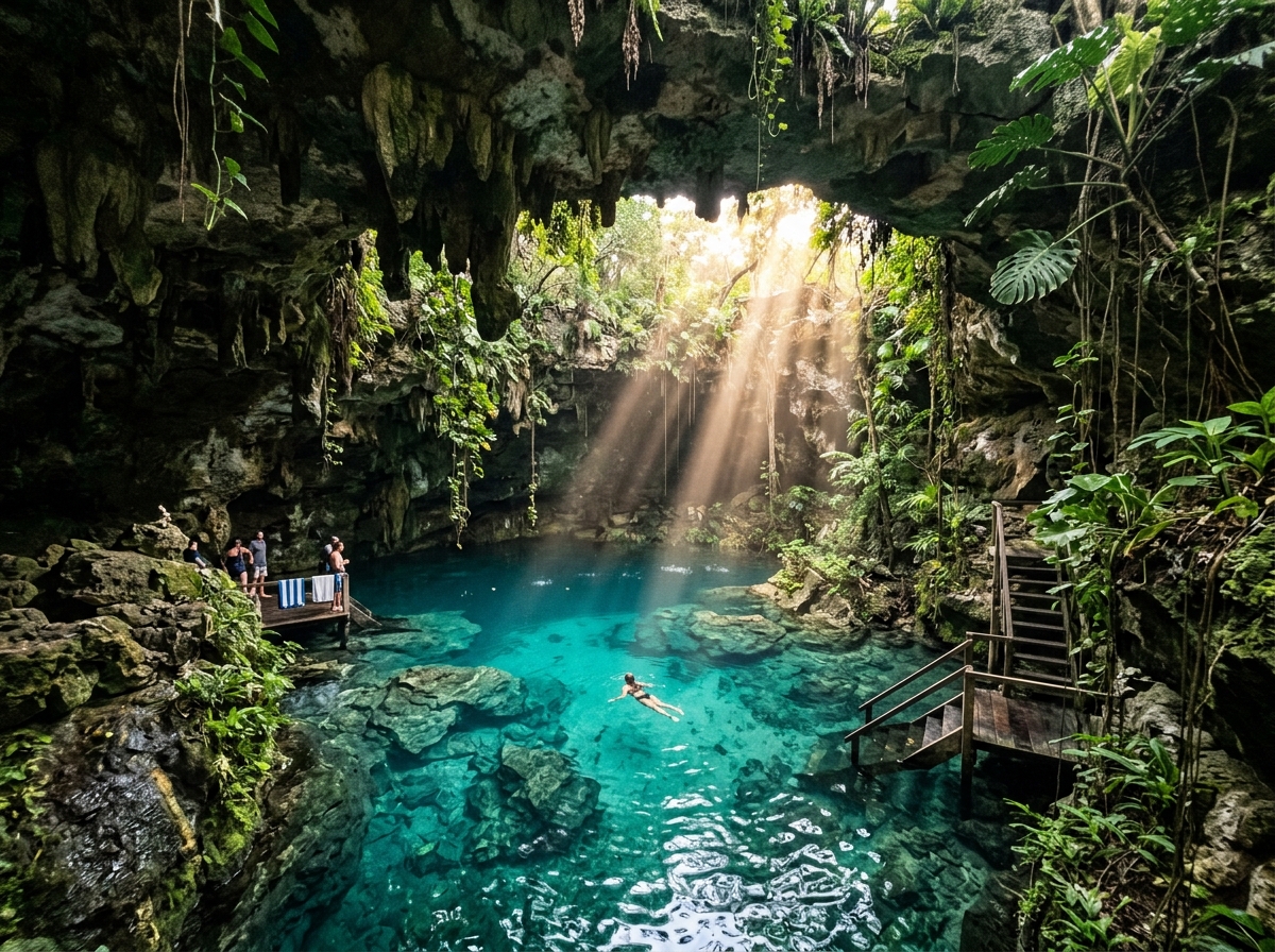 Cenotes volcánicos